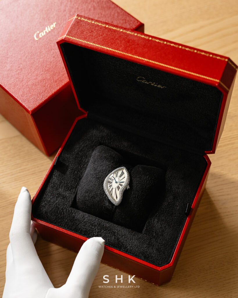 Cartier Crash White Gold Diamond