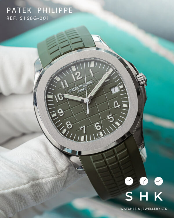PATEK PHILIPPE PP 5168G GREEN NEW 2024 FULL SET - Image 4