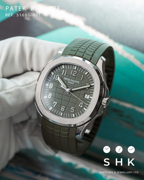 PATEK PHILIPPE PP 5168G GREEN NEW 2024 FULL SET - Image 3