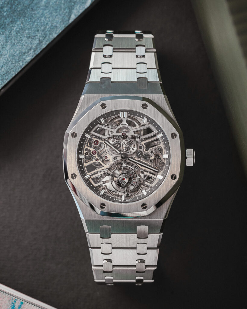 Audemars Piguet Royal Oak 26735ST Flying Tourbillon Stainless Steel Openworked