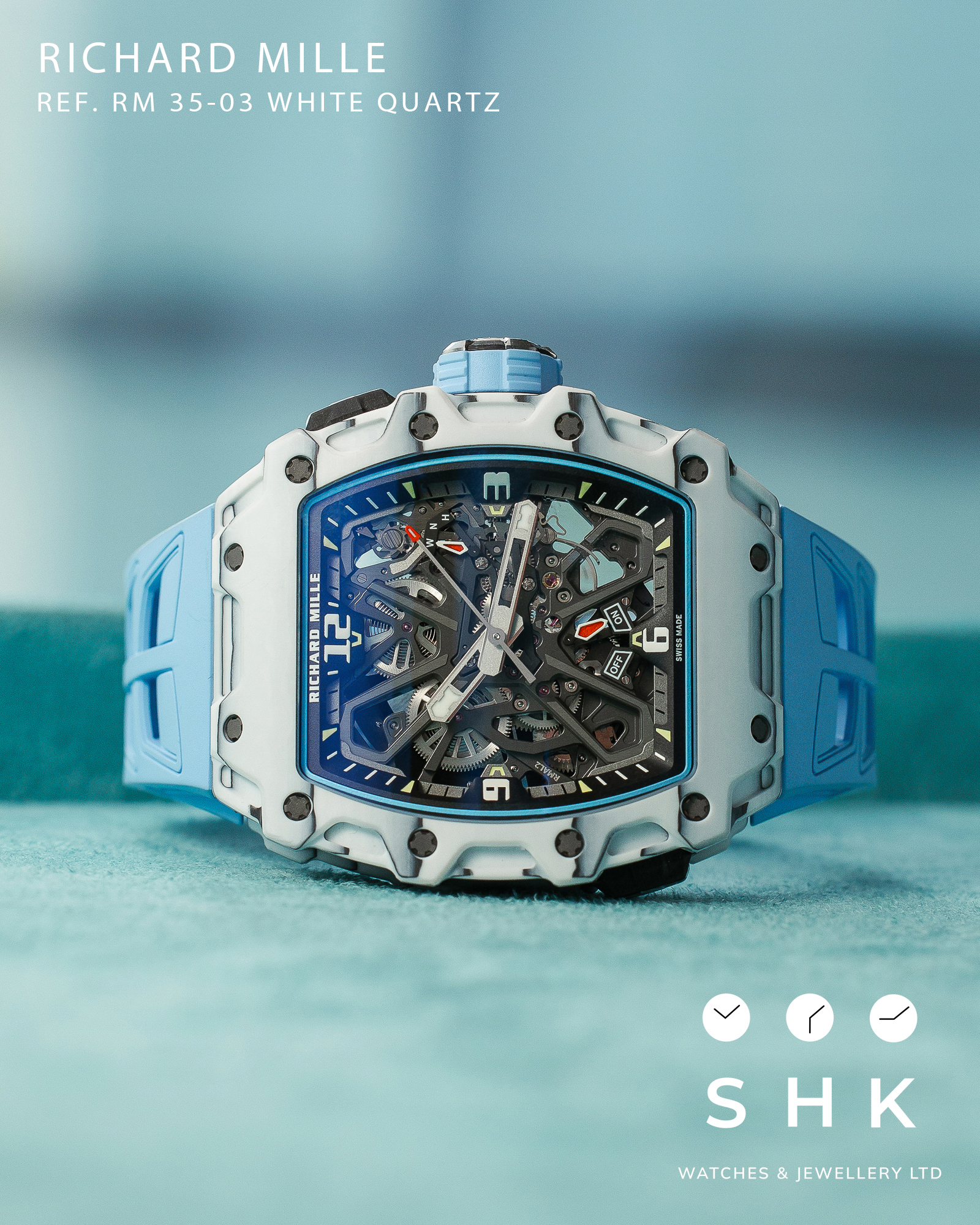 RM 35-03 WHITE Rafael Nadal FULL SET BRAND NEW 12/2023 - Image 12