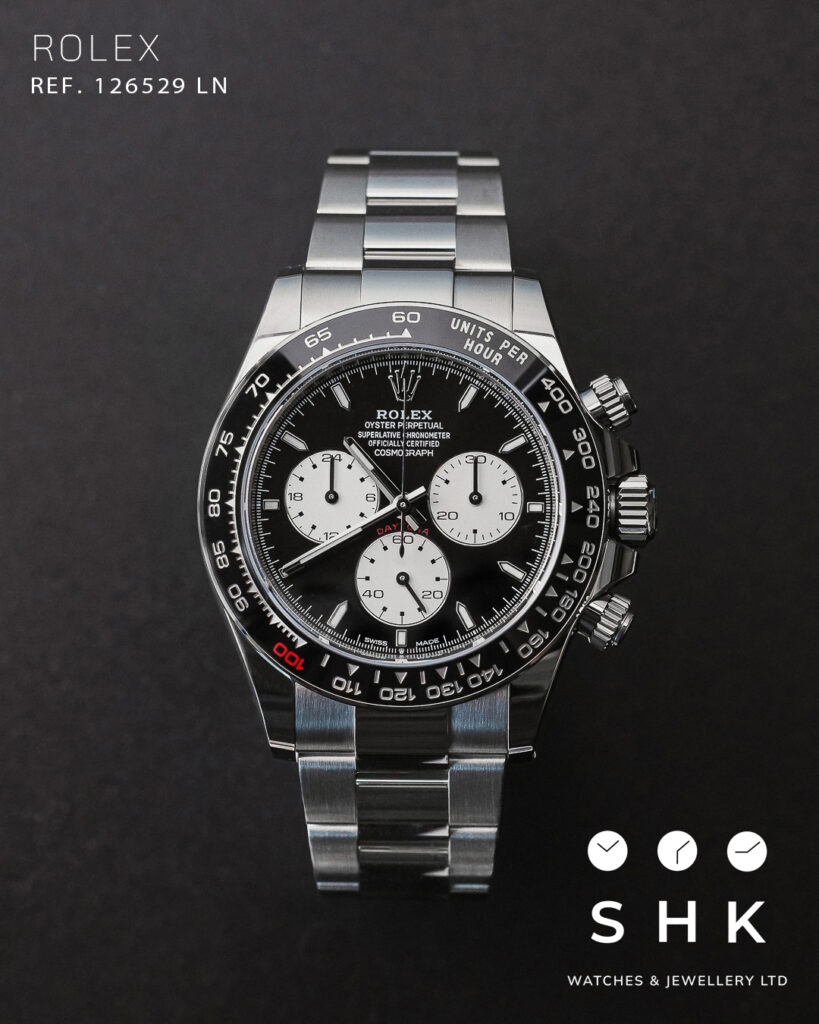 Rolex Daytona 126529LN ‘Le Mans’ White Gold Black Dial
