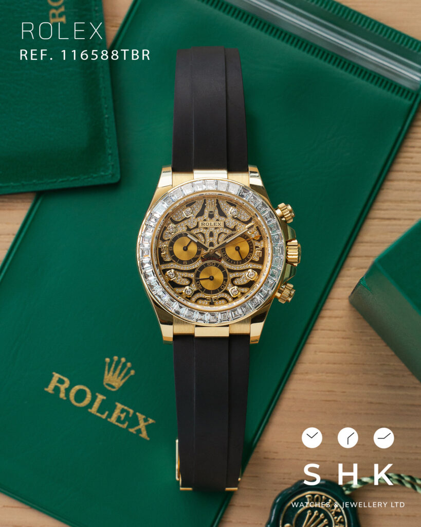 Rolex Daytona ‘Eye of the Tiger’ 116588TBR Yellow Gold