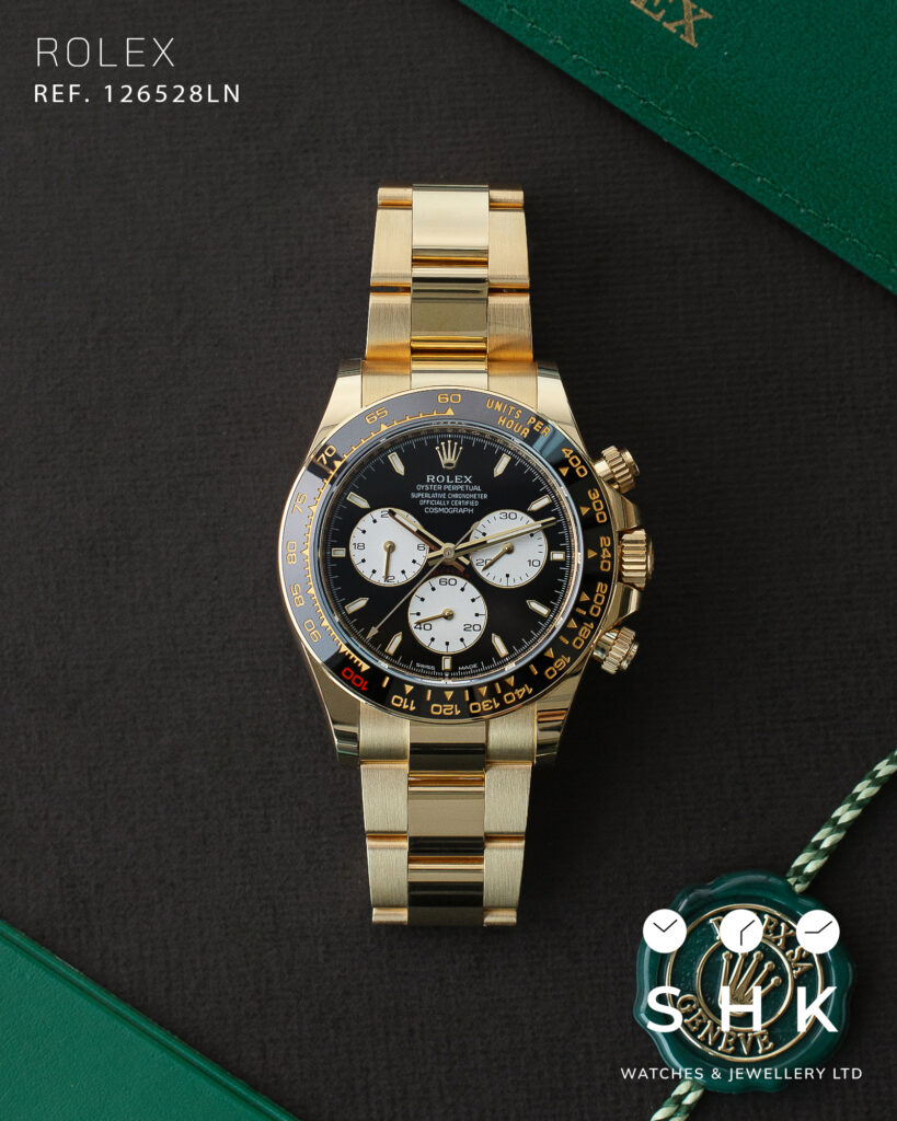 Rolex Daytona 126528LN ‘Le Mans’ Yellow Gold Black Dial