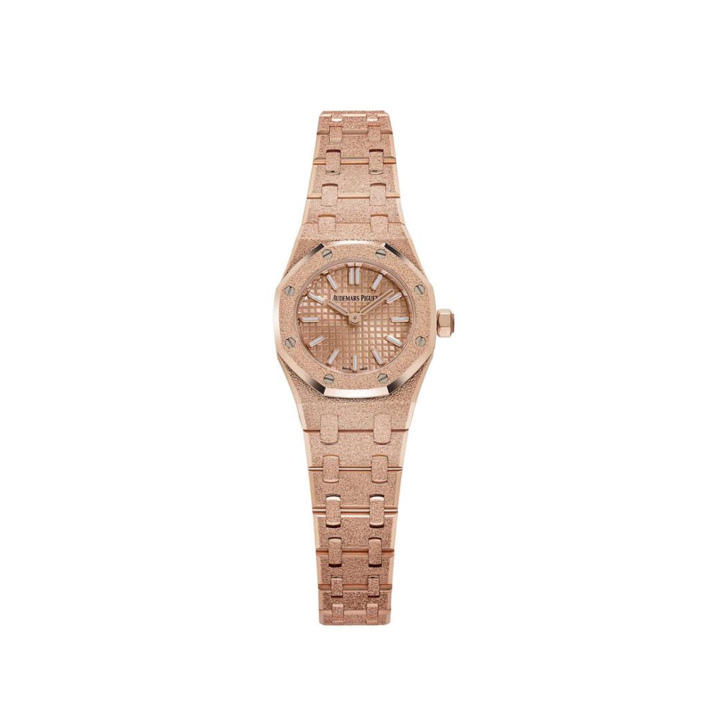 Audemars Piguet Royal Oak 67630OR ‘Mini’ Frosted Rose Gold Quartz