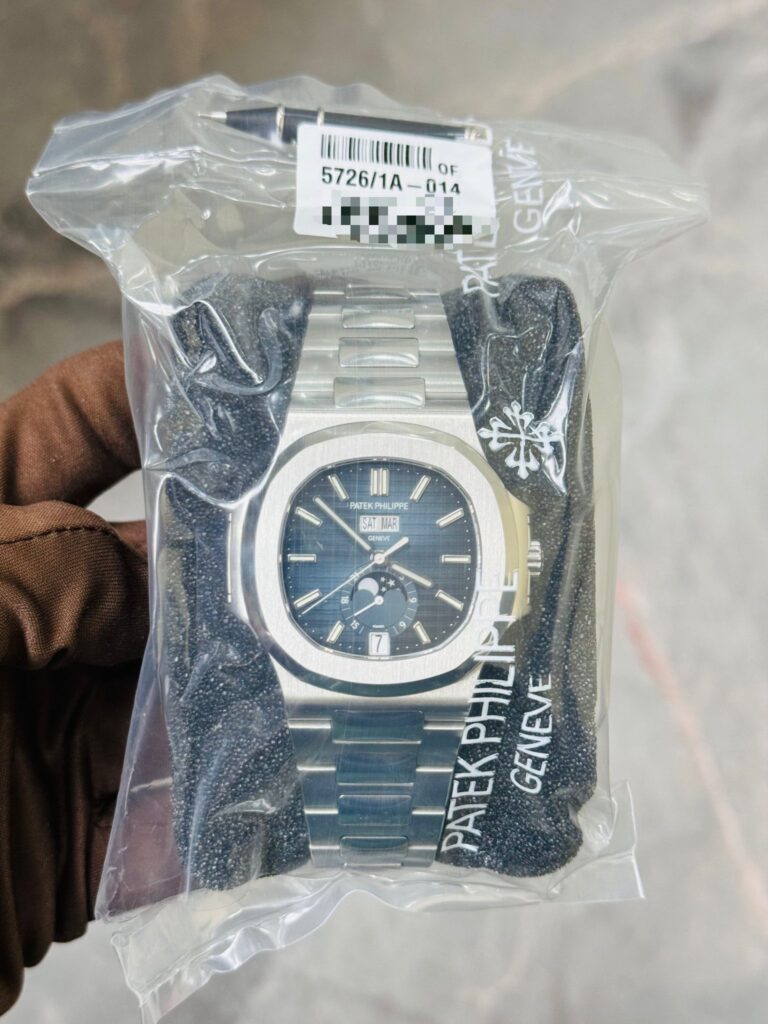 Patek Philippe Nautilus 5726/1A-014 Annual Calendar Stainless Steel Blue Dial