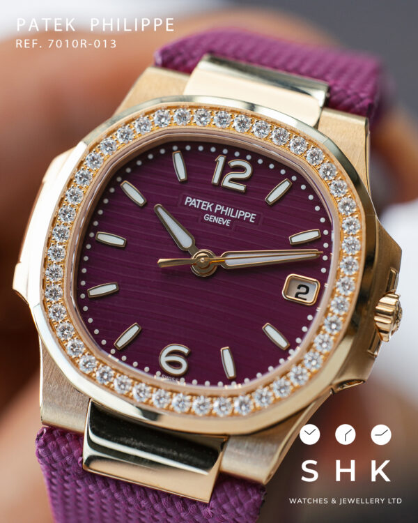 PATEK PHILIPPE PP 7010R-013 NEW 2024 ROSE GOLD (PURPLE) - Image 4