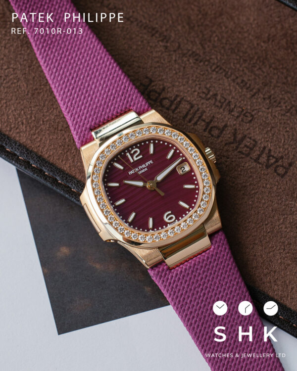 PATEK PHILIPPE PP 7010R-013 NEW 2024 ROSE GOLD (PURPLE) - Image 12