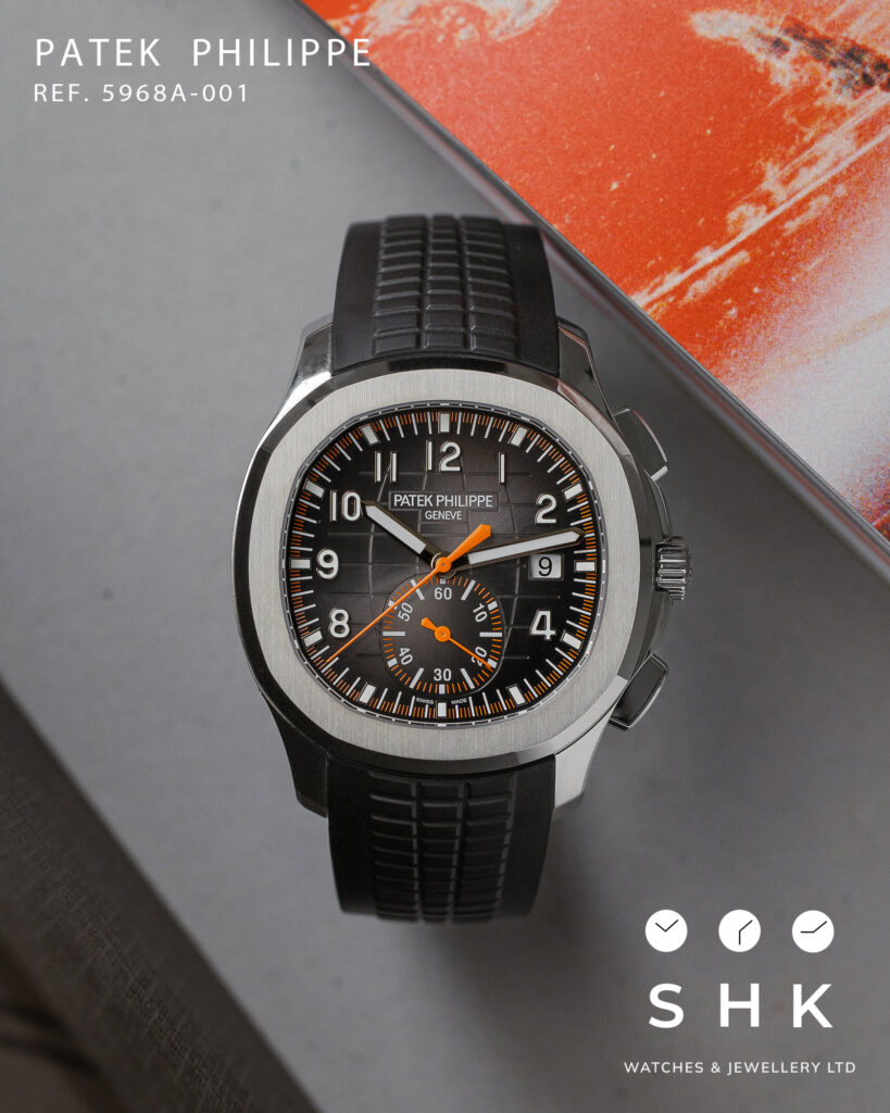 Patek Philippe Aquanaut Chronograph 5968A-001 ‘Tiffany & Co.’ Stainless Steel Black Dial