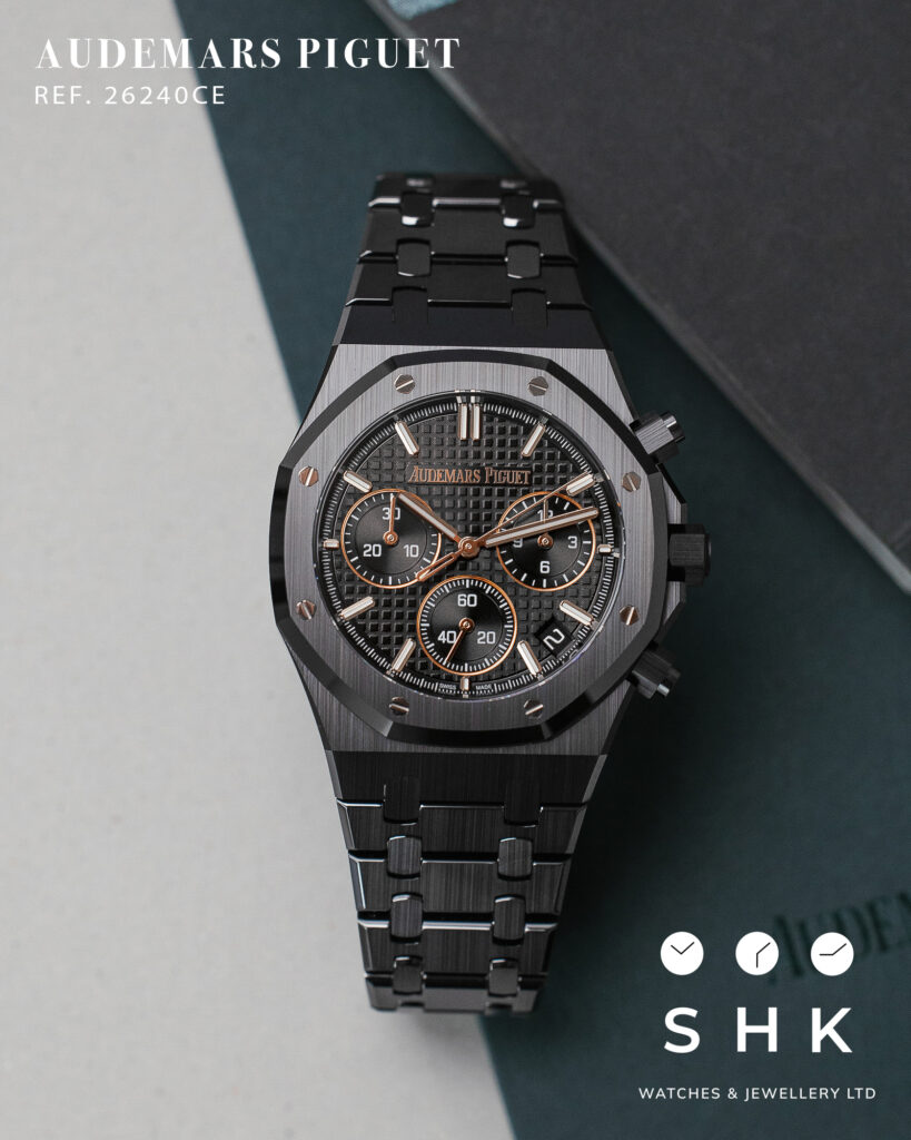 Audemars Piguet Royal Oak 26240CE Selfwinding Chronograph ’50th Anniversary’ Black Ceramic