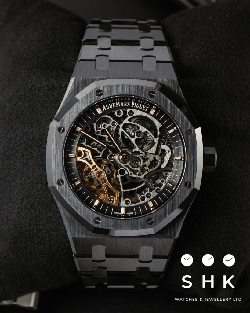 Audemars Piguet Royal Oak 15416CE Double Balance Wheel Openworked Black Ceramic