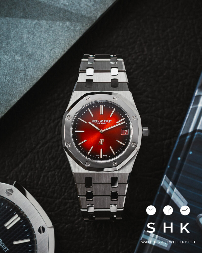 Audemars Piguet Royal Oak 16202XT ‘Jumbo’ Extra-Thin Titanium Burgundy Dial