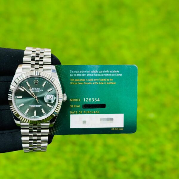 ROLEX 126334 Mint Green OYSTER 41mm 2024