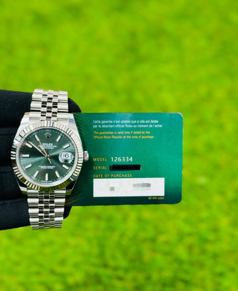 ROLEX 126334 Mint Green OYSTER 41mm 2024