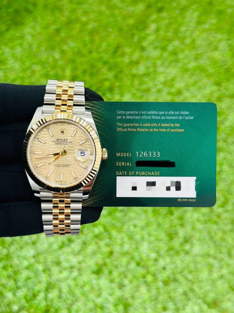 ROLEX 126333 JUBLIEE & Yellow Gold 41mm 2024