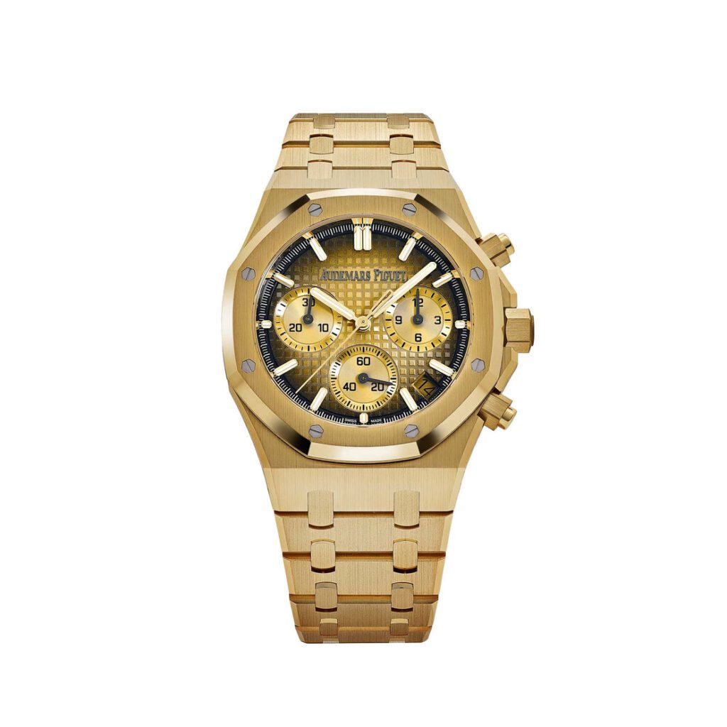 Audemars Piguet Royal Oak 26240BA Chronograph Smoked Yellow Gold