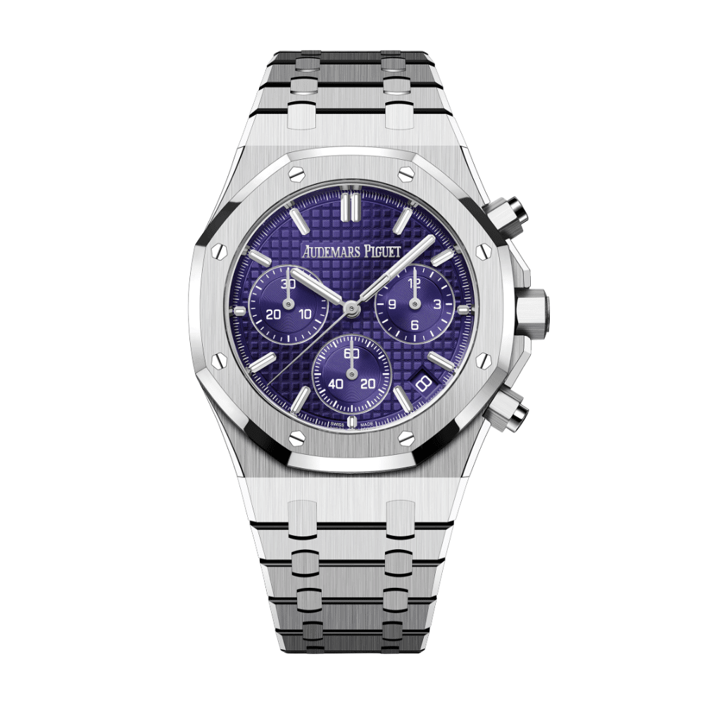 Audemars Piguet Royal Oak 26240BC Chronograph ‘Domaine de Murtoli Special Edition’ White Gold Purple Dial