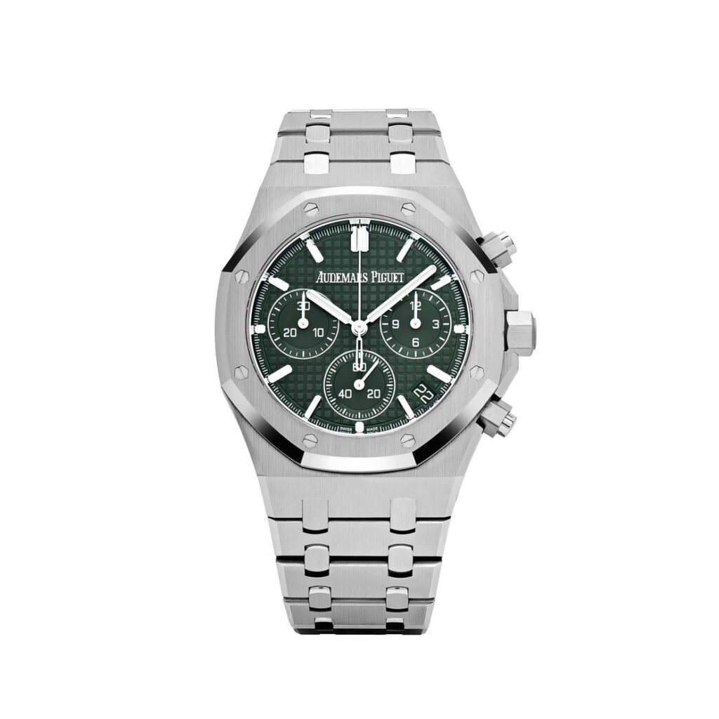 Audemars Piguet Royal Oak 26240ST Selfwinding Chronograph Stainless Steel Green Dial