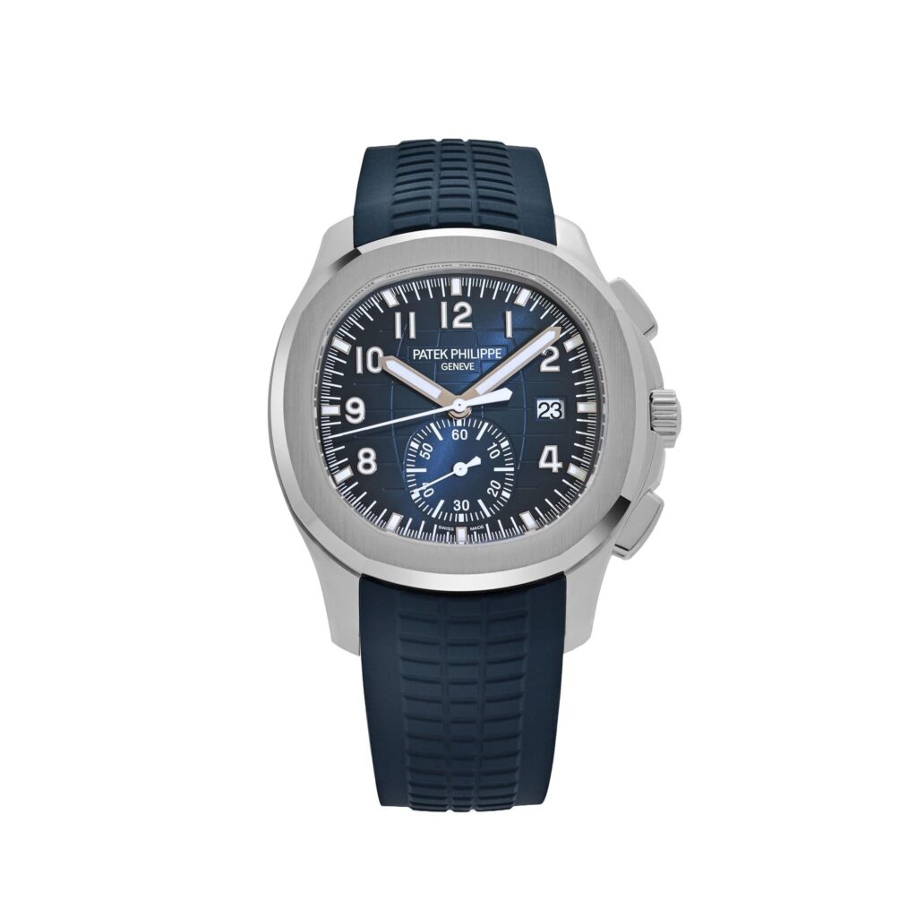 Patek Philippe Aquanaut 5968G-001 White Gold Blue Dial
