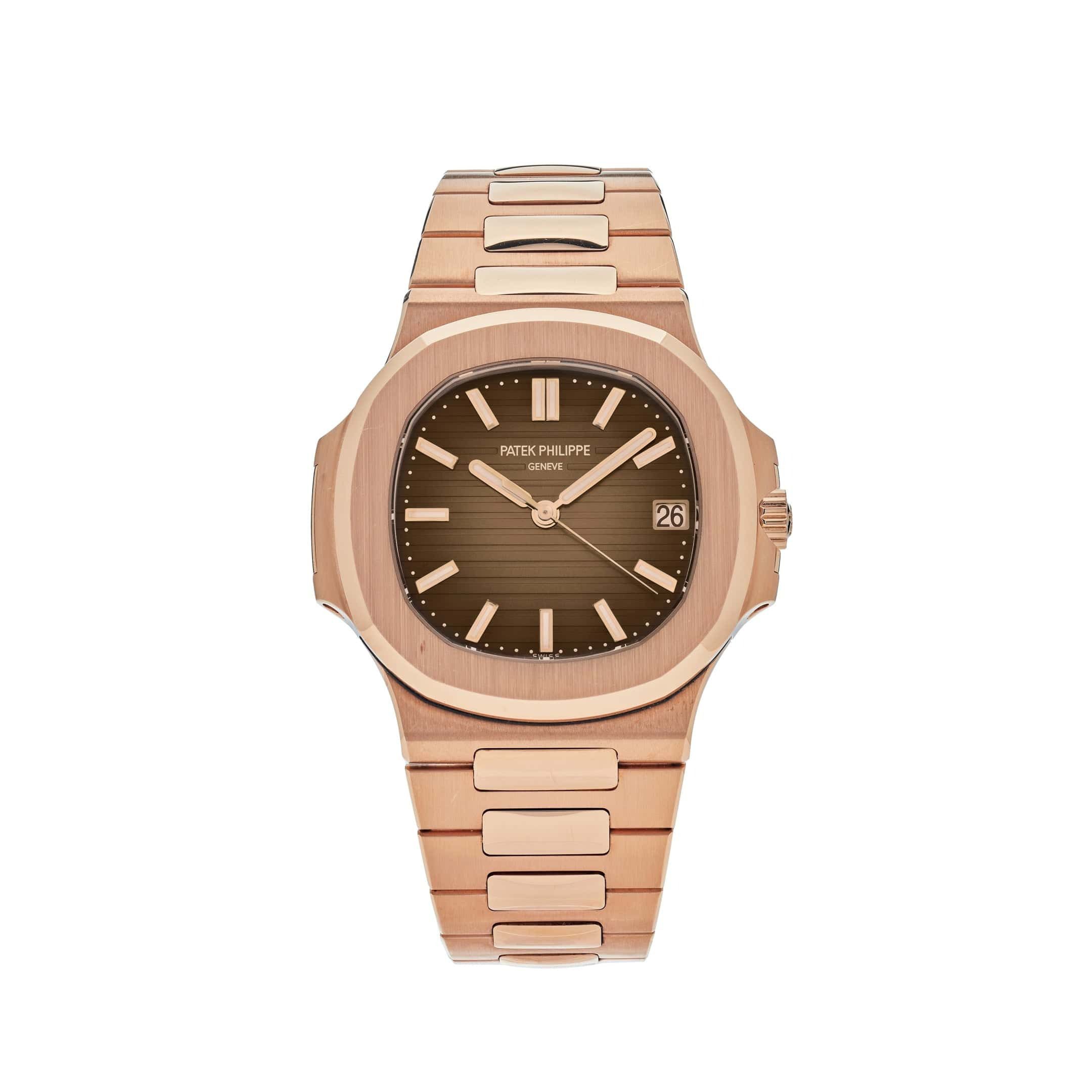 Patek Philippe Nautilus 5711/1R-001 Rose Gold Brown Dial