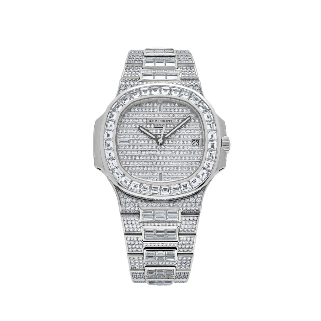 Patek Philippe Nautilus 5719/10G-010 White Gold Diamond Set