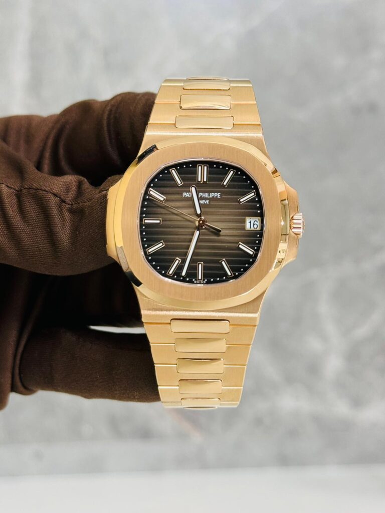 Patek Philippe Nautilus 5711/1R-001 Rose Gold Brown Dial