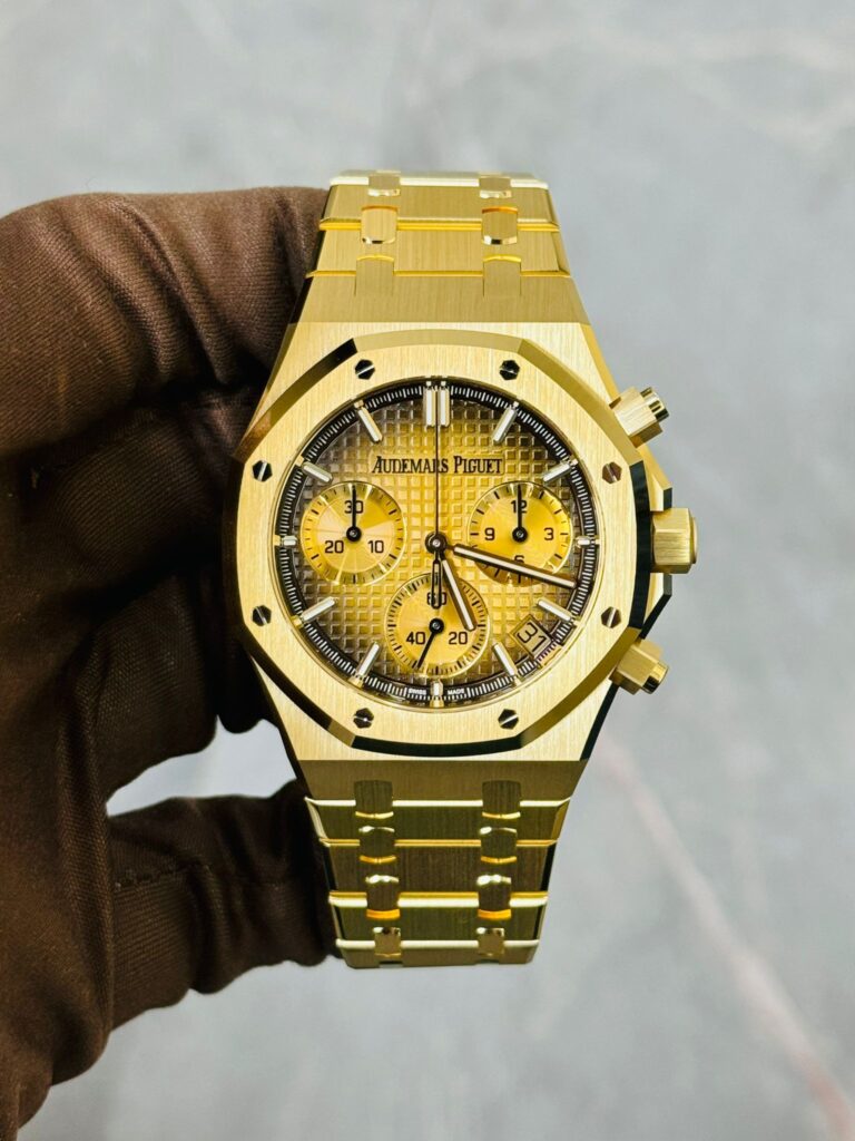 Audemars Piguet Royal Oak 26240BA Chronograph Smoked Yellow Gold