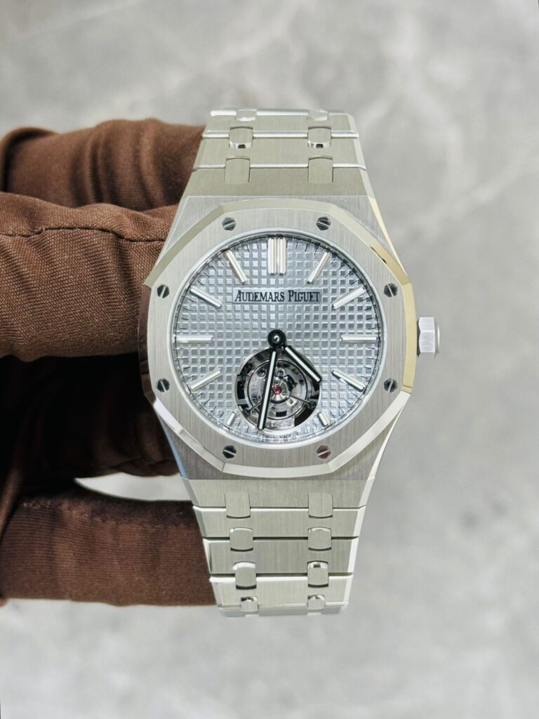 Audemars Piguet Royal Oak Flying Tourbillon 26730ST Selfwinding Steel Grey Dial