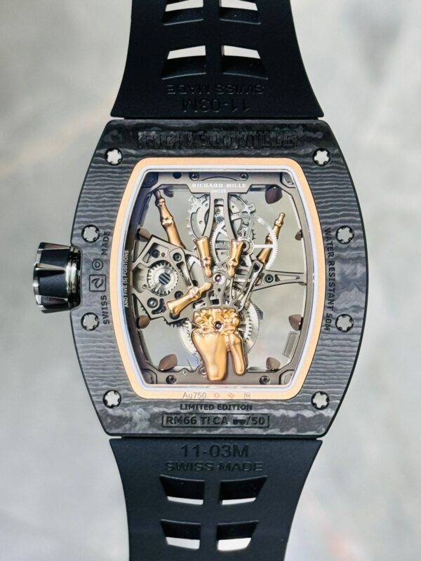 Richard Mille RM 66 LTD 50 PIECES Manual Winding Flying Tourbillon. - Image 4