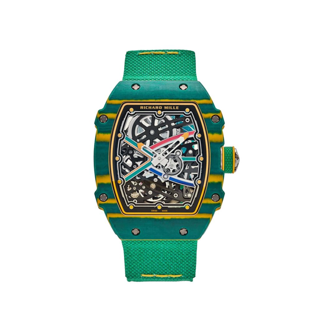 Richard Mille RM 67-02 ‘Wayde Van Niekerk’ Green Yellow Quartz TPT