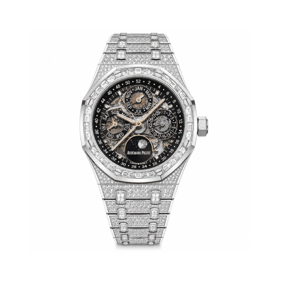 Audemars Piguet Royal Oak Perpetual Calendar 41mm White Gold/Damonds 26625BC