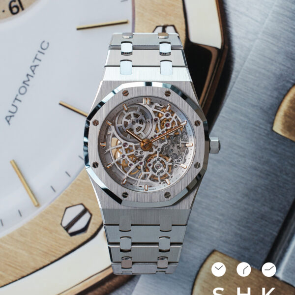 Audemars Piguet AP 16204ST 50th Anniversary 2022 Good Condition. Full Set.