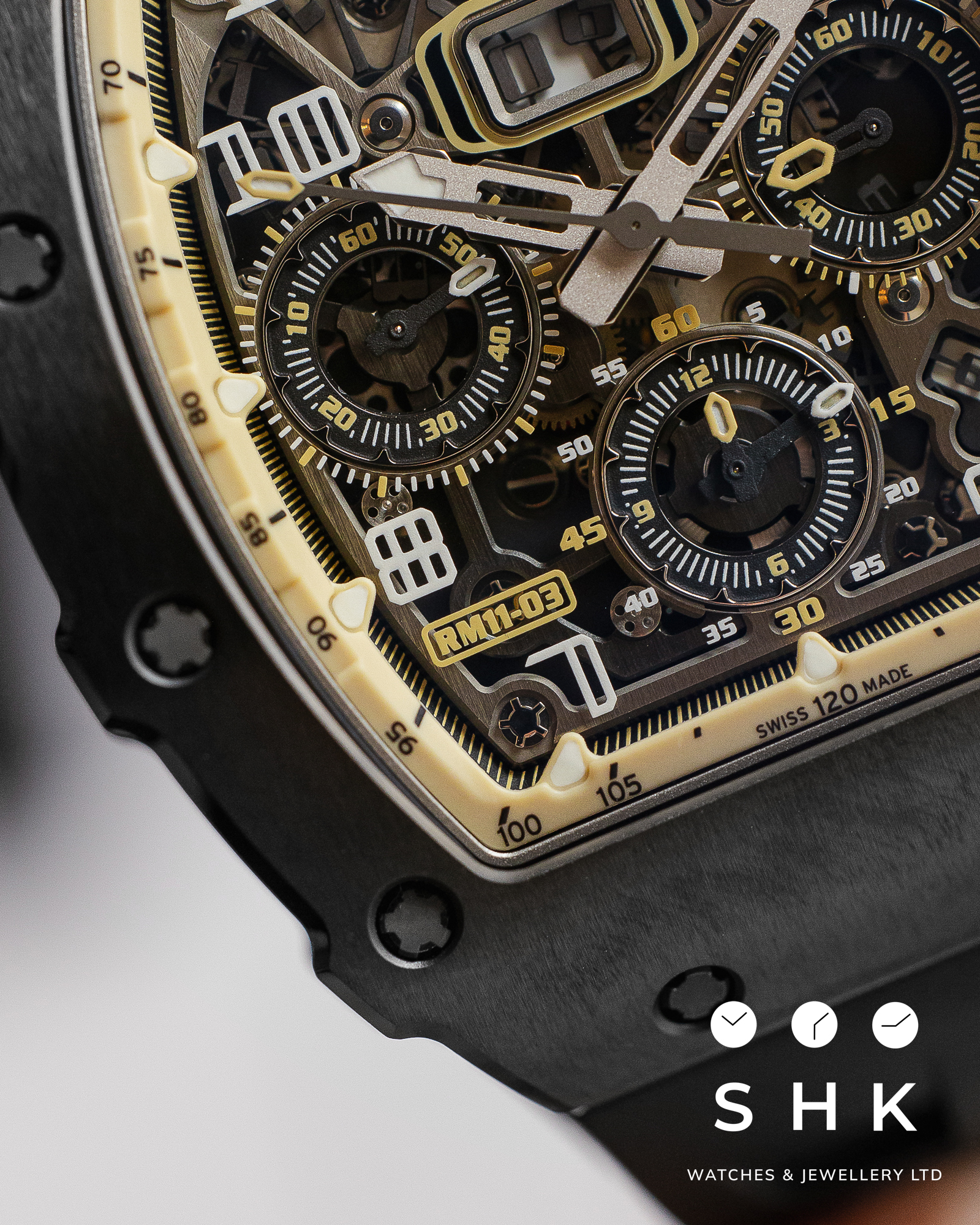 Richard Mille RM 11-03 Black TZP Final Edition 2023 Brand New Full Set - Image 8
