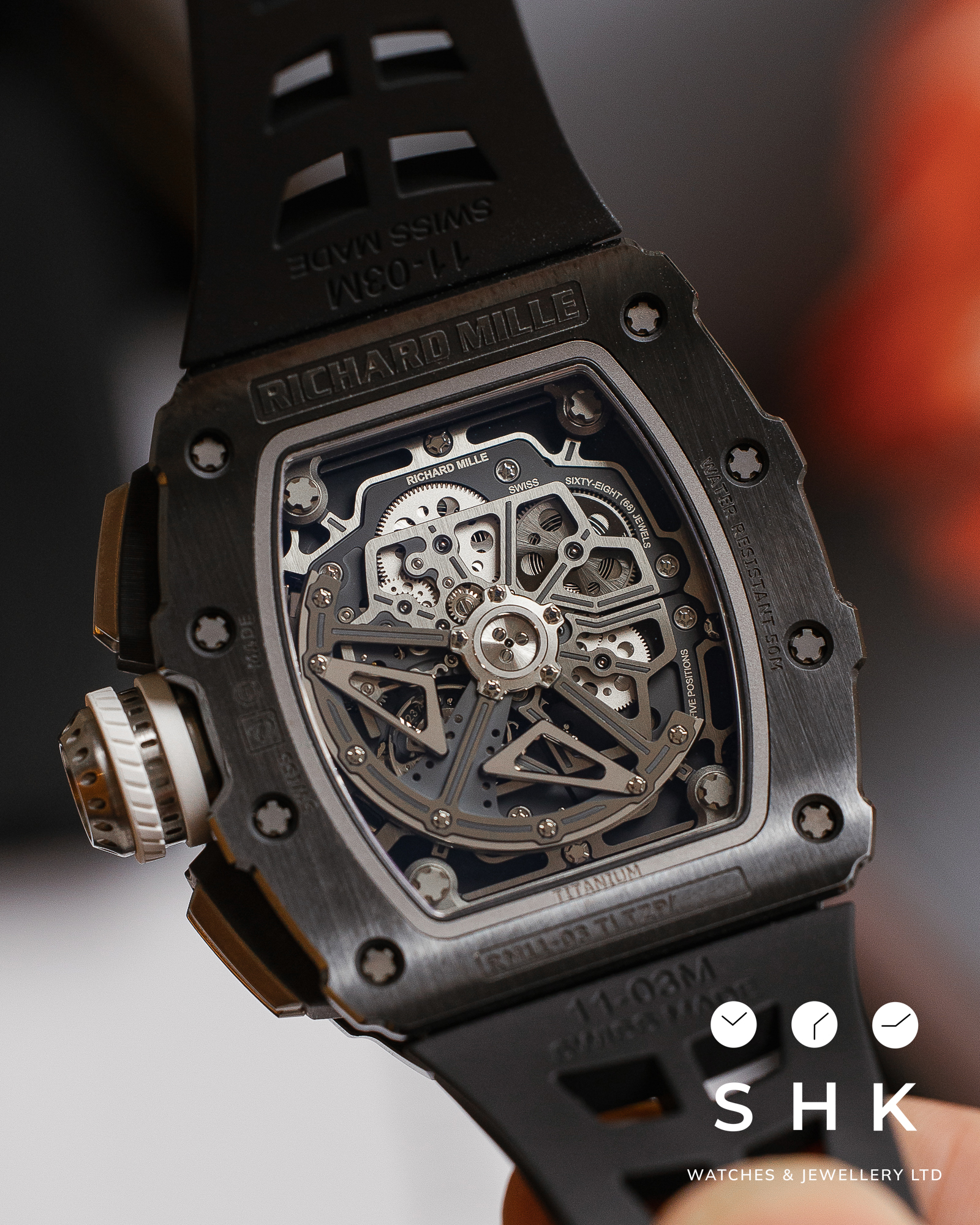 Richard Mille RM 11-03 Black TZP Final Edition 2023 Brand New Full Set - Image 9