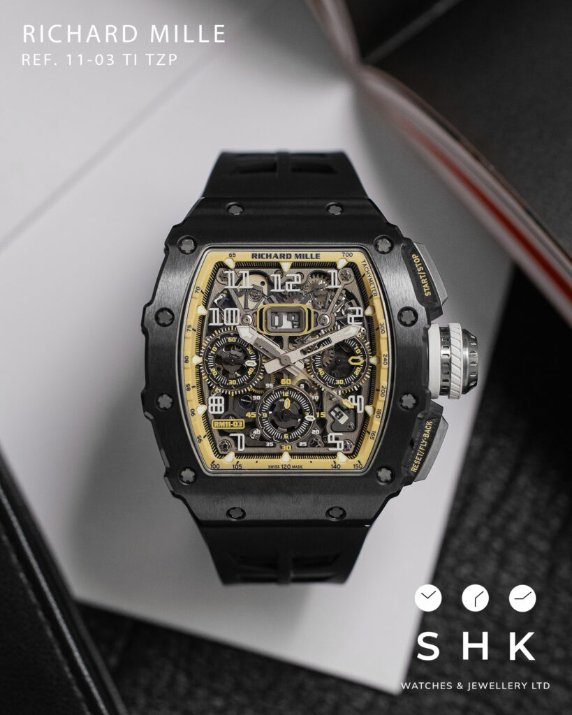 Richard Mille RM 11-03 ‘Last Black Edition’ Automatic Flyback Chronograph Black Ceramic Limited Edition of 33