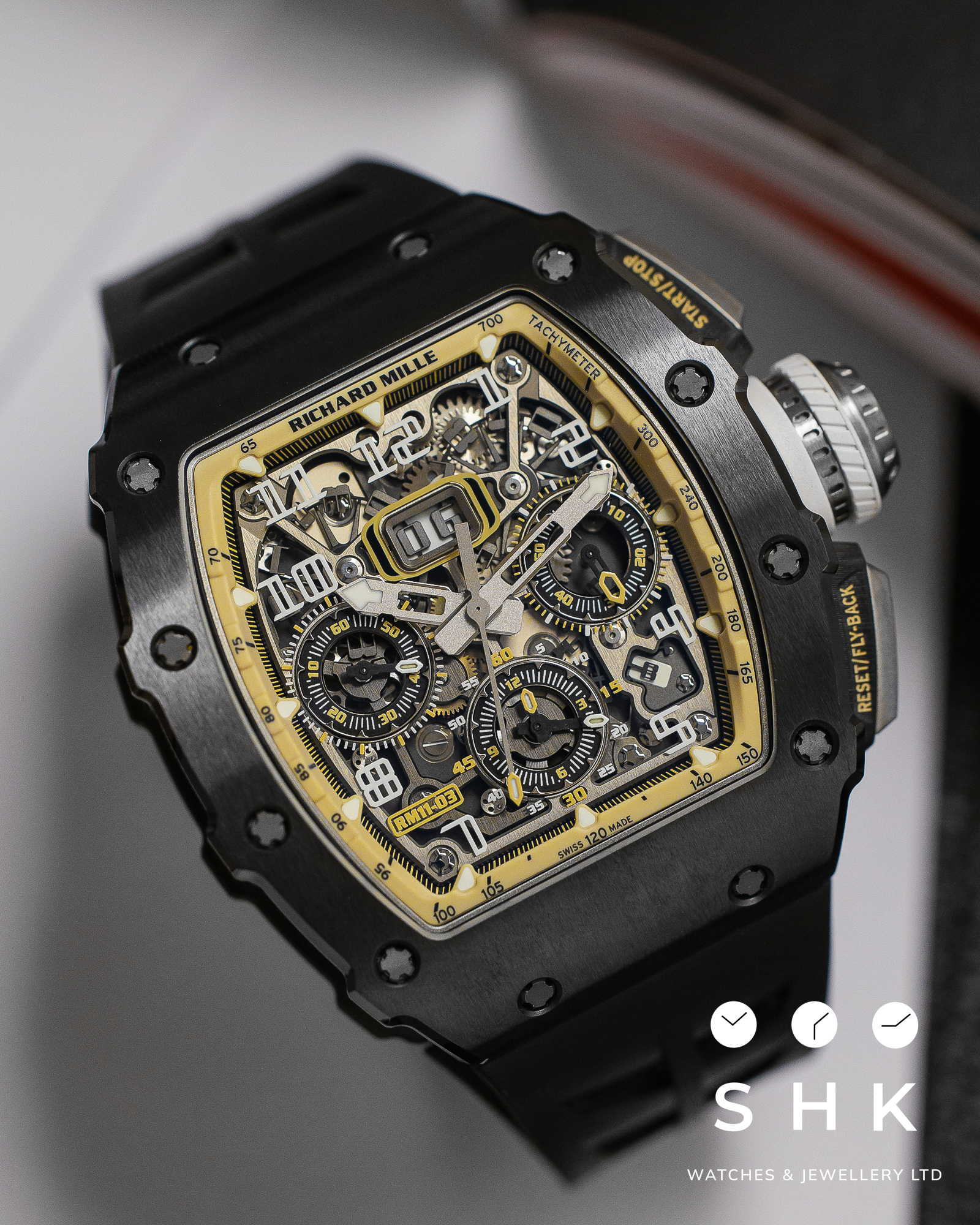 Richard Mille RM 11-03 Black TZP Final Edition 2023 Brand New Full Set - Image 11
