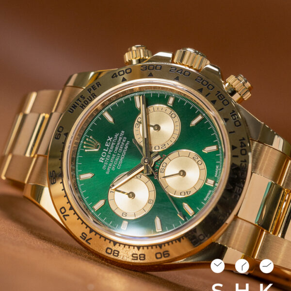 ROLEX 116508 GREEN 2023 FULL LINKS
