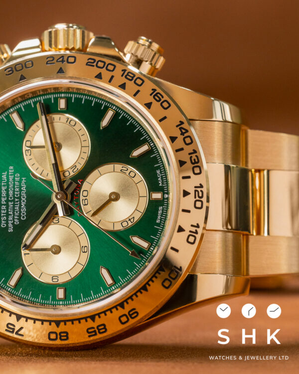 ROLEX 116508 GREEN 2023 FULL LINKS - Image 3