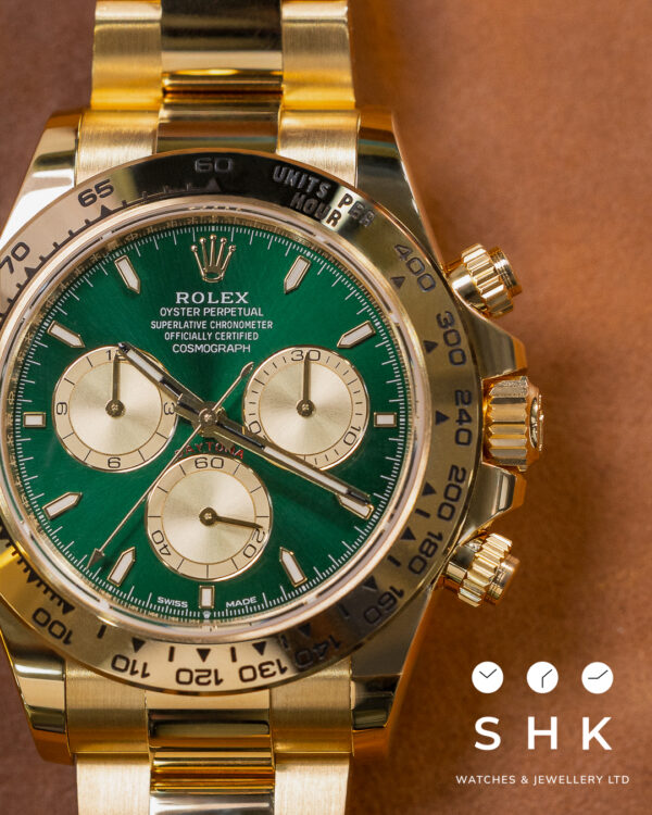 ROLEX 116508 GREEN 2023 FULL LINKS - Image 6