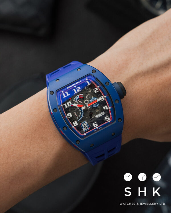 Richard Mille RM 30 PSG Blue Ceramic 2018 Ltd 100 Full Set - Image 3