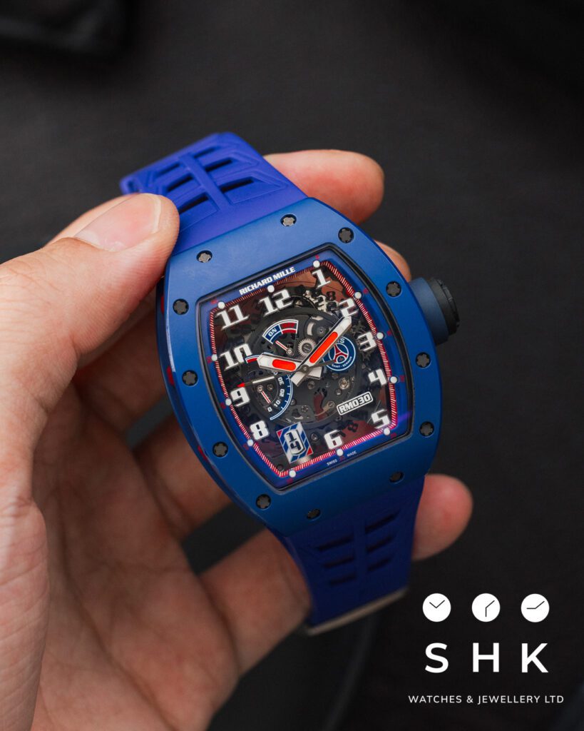 Richard Mille RM 030 Blue Ceramic Boutique Edition
