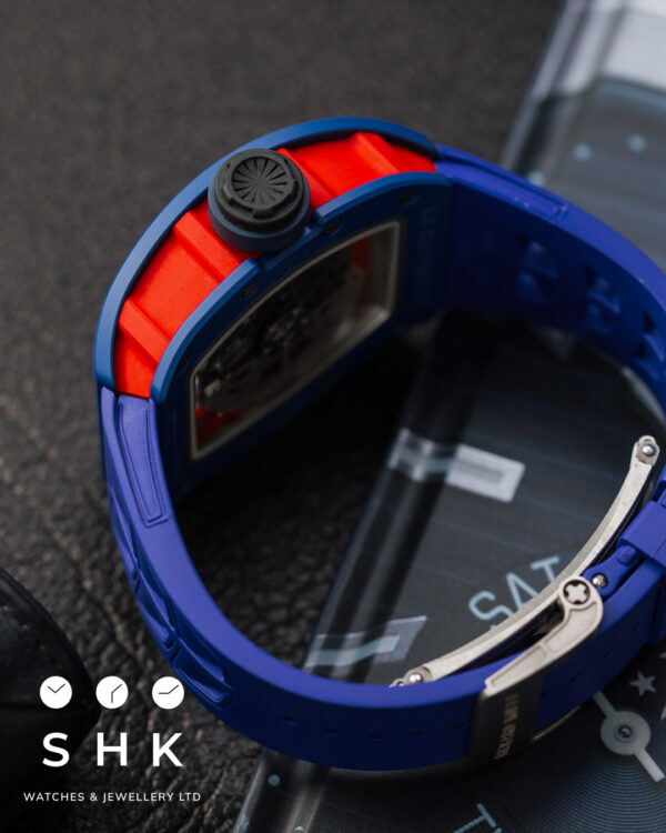 Richard Mille RM 30 PSG Blue Ceramic 2018 Ltd 100 Full Set - Image 7