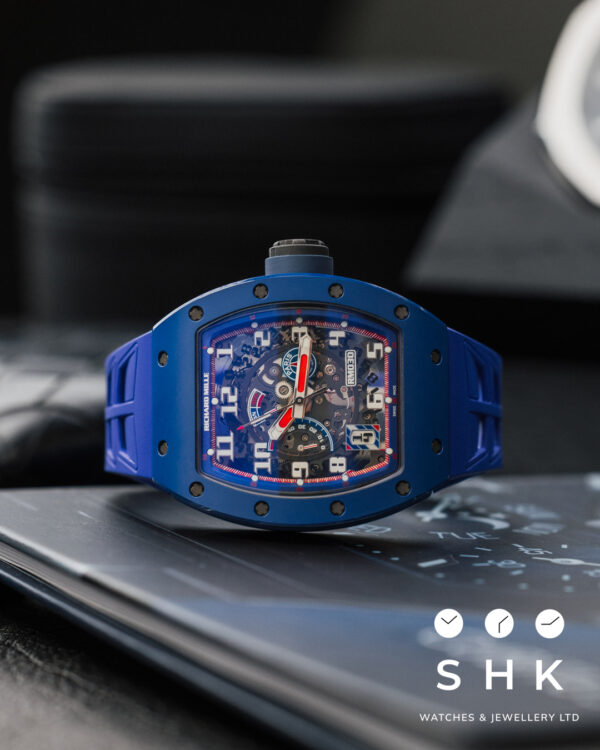 Richard Mille RM 30 PSG Blue Ceramic 2018 Ltd 100 Full Set - Image 5