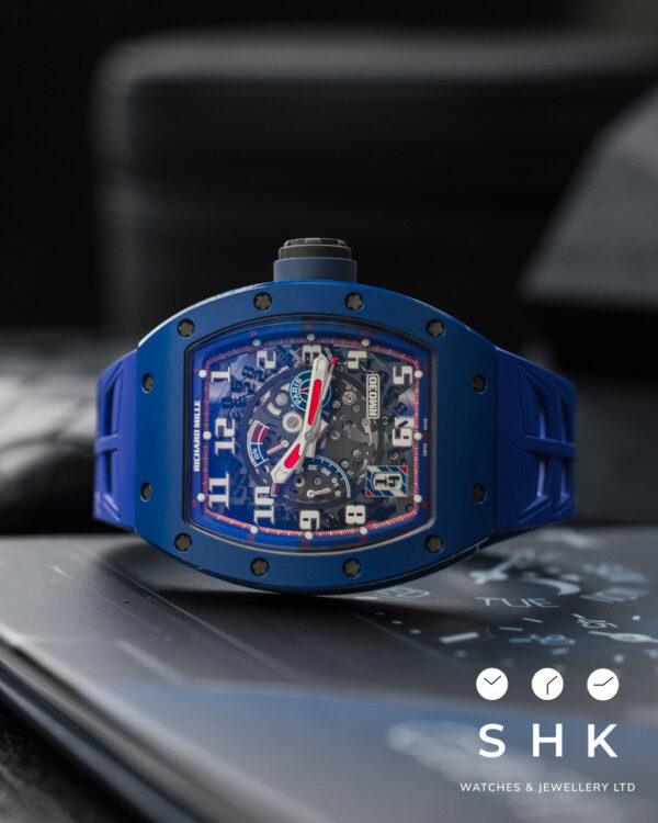 Richard Mille RM 30 PSG Blue Ceramic 2018 Ltd 100 Full Set - Image 11