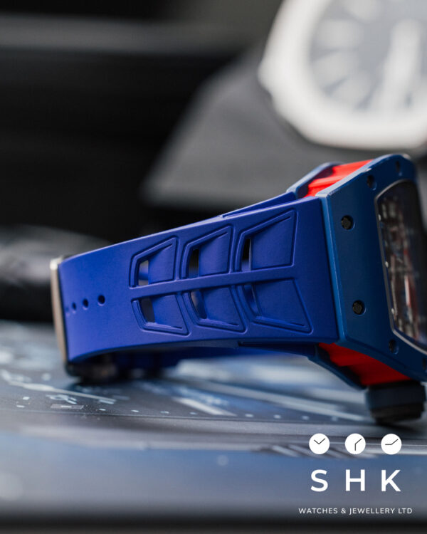 Richard Mille RM 30 PSG Blue Ceramic 2018 Ltd 100 Full Set - Image 9