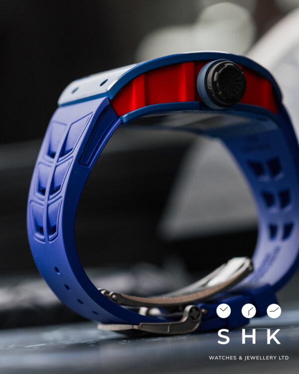 Richard Mille RM 30 PSG Blue Ceramic 2018 Ltd 100 Full Set - Image 12