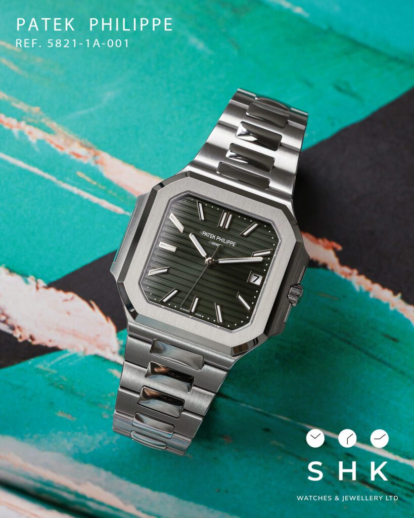 Patek Philippe Cubitus 5821/1A-001 Stainless Steel Green Dial