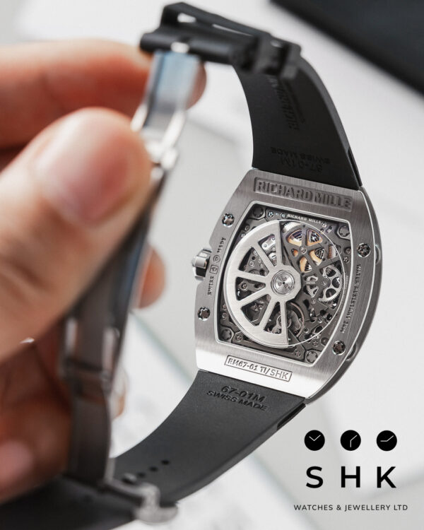 RICHARD MILLE RM 67-01 TI BRAND NEW FULL SET - Image 4