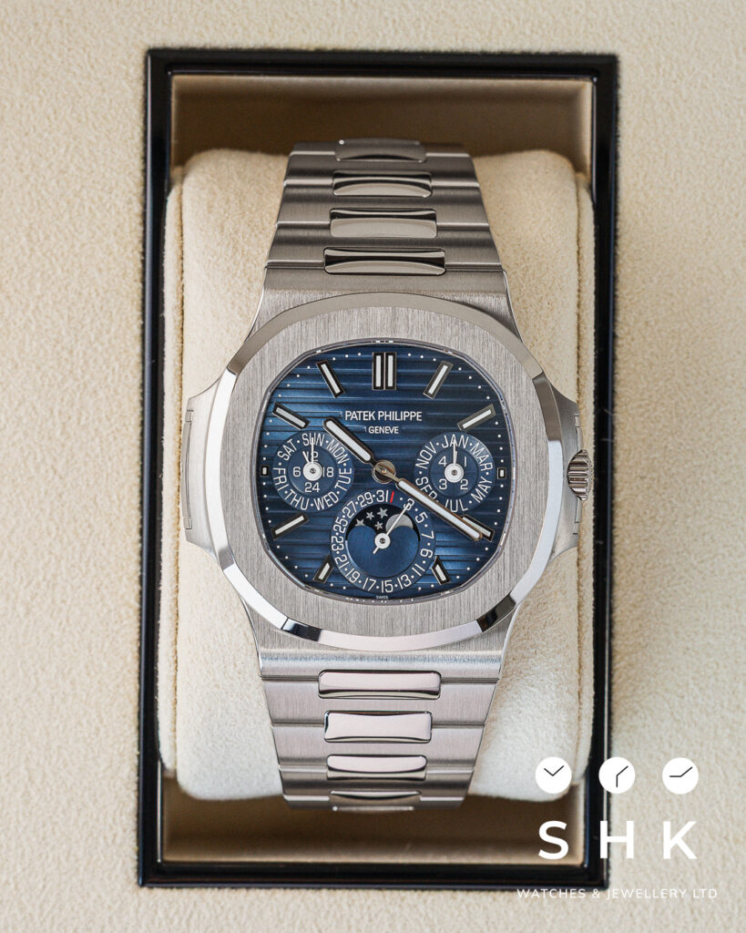Patek Philippe Nautilus 5740/1G-001 Perpetual Calendar Moon Phases