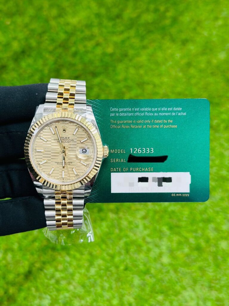 ROLEX 126333 Champagne-colour DIAL 41mm 2024